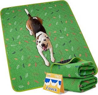 Large Reusable Waterproof Dog Mat for Floor and Potty Training