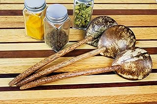 Handcrafted Wooden Utensil Set for Cooking and Serving