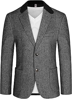 Men's Vintage Tweed Wool Blazer