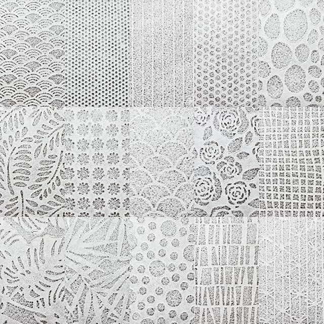 Handmade Lace Mulberry Paper Pack, 30 Sheets, 15 Designs