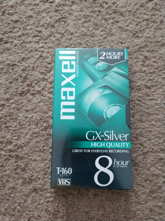 Maxell GX-Silver T-120 VHS (1-pack) by Maxell