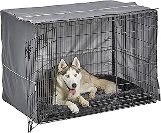 Dog Crate Comfort Kit with Cover and Bed