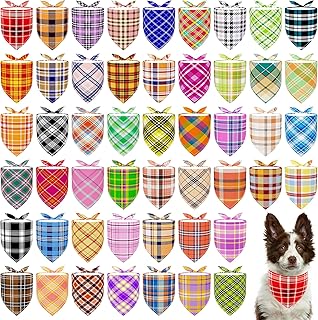 200 Pack Large Dog Bandanas for Grooming