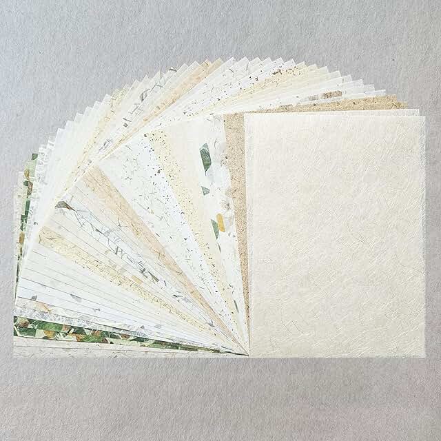 Natural Mulberry A4 Paper Pack for Crafts and Art
