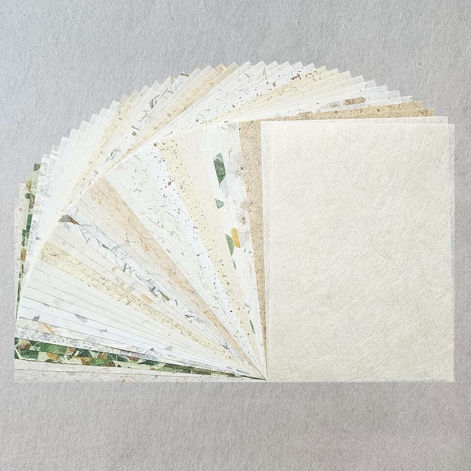 Natural Mulberry A4 Paper Pack for Crafts and Art