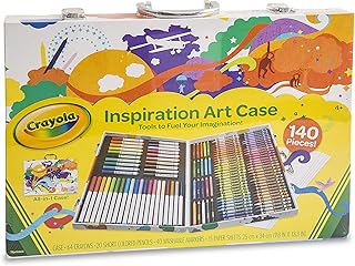 Multicolor 140-Piece Art Case