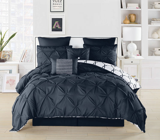 s Esy Comforter Set, Navy