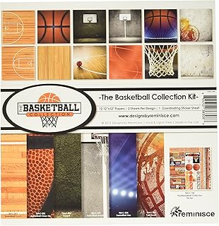 Basketball Collection Kit, Multicolor, 12x12 inches