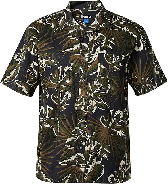 Men's Concealed Carry Tactical Shirt with Stretch Fabric