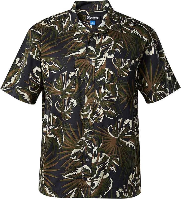 Men's Concealed Carry Tactical Shirt with Stretch Fabric
