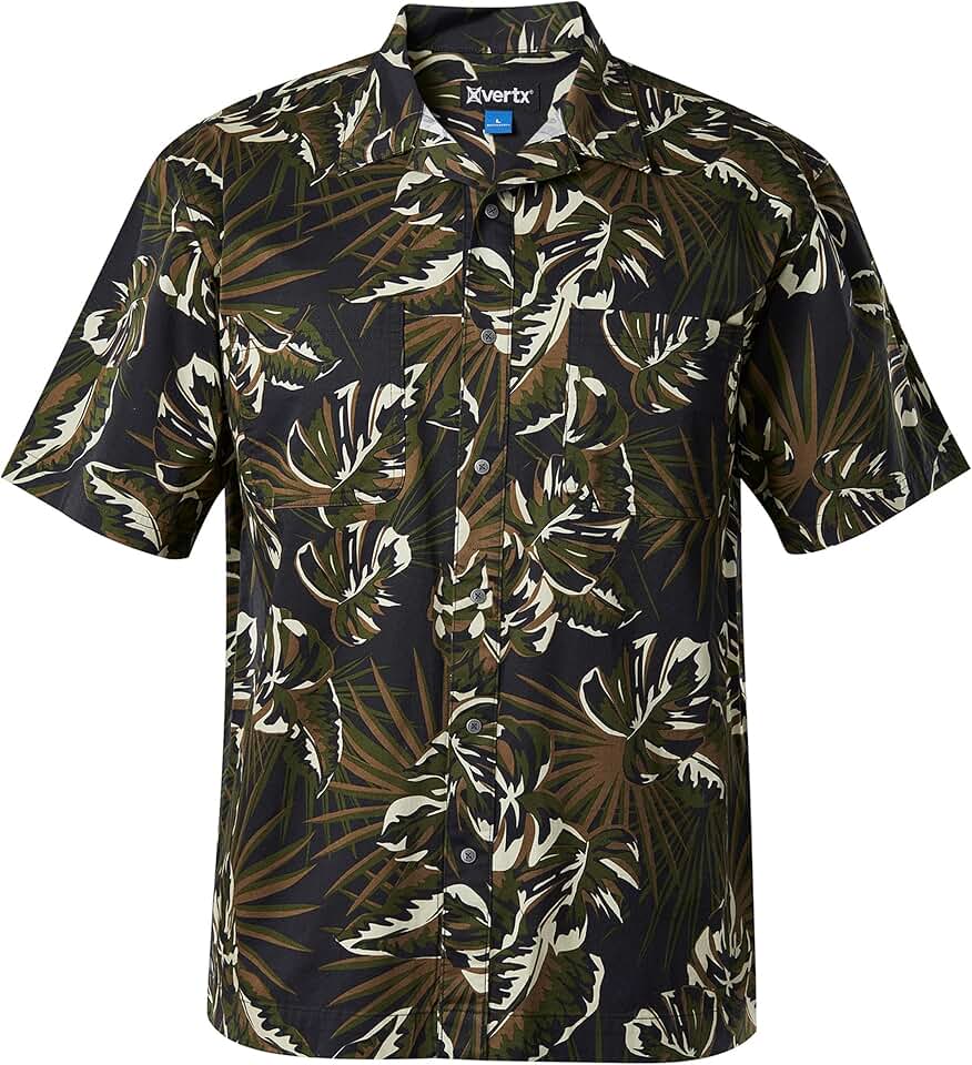 Men's Concealed Carry Tactical Shirt with Stretch Fabric