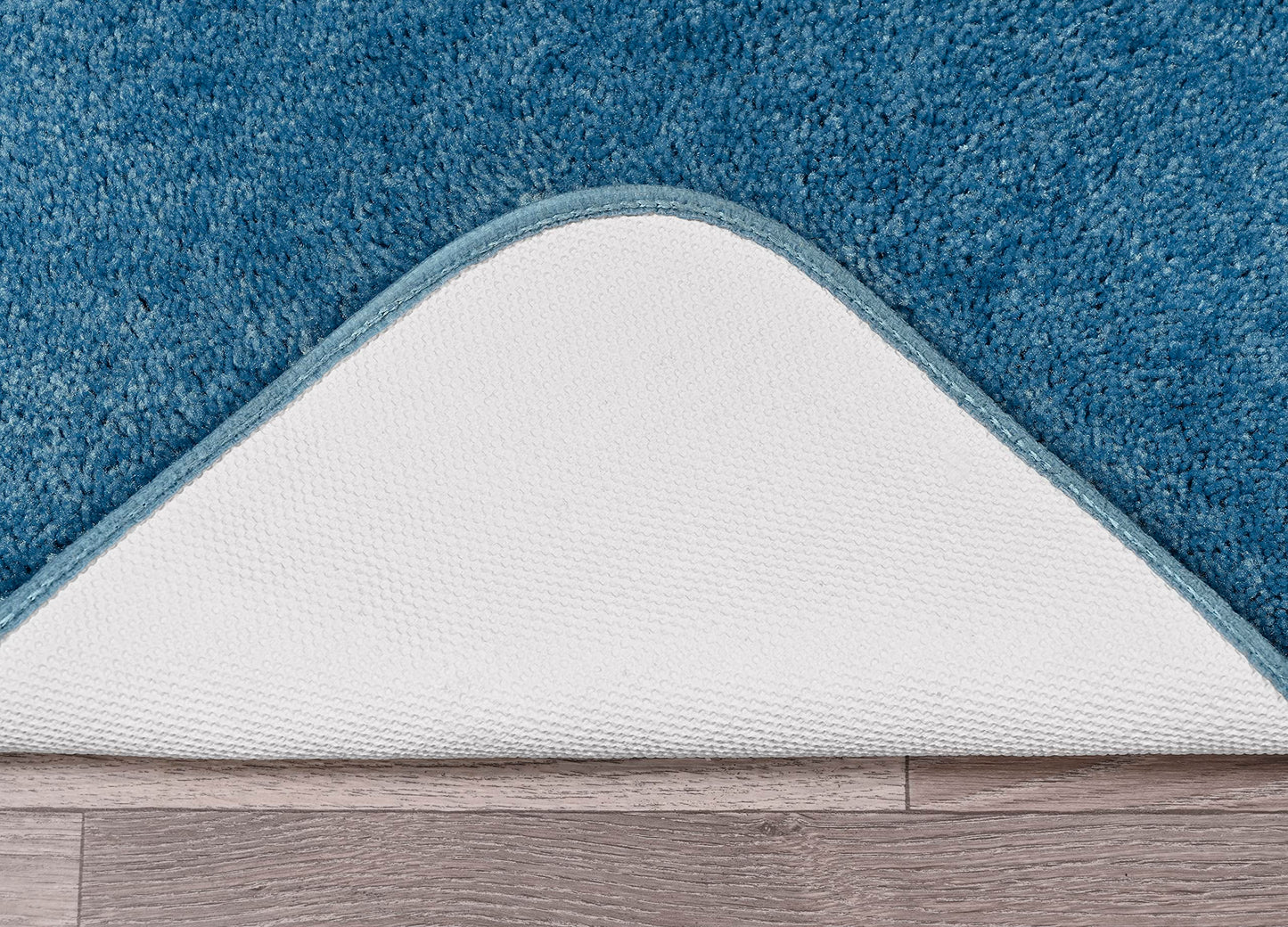 Traditional Bath Rug Set, 2-Piece Set, Basin Blue