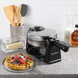 180-Degree Rotating Waffle Iron