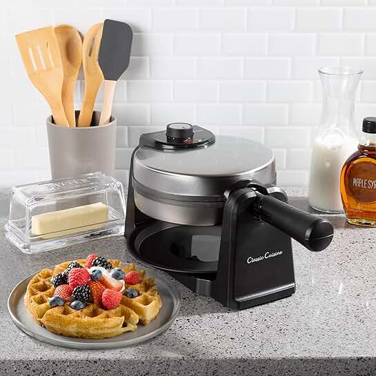 180-Degree Rotating Waffle Iron