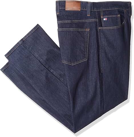 Men's Straight Fit Stretch Jeans