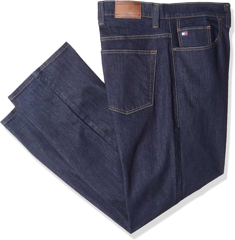 Men's Straight Fit Stretch Jeans