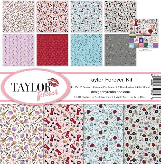Reminisce Taylor Forever Scrapbook Kit