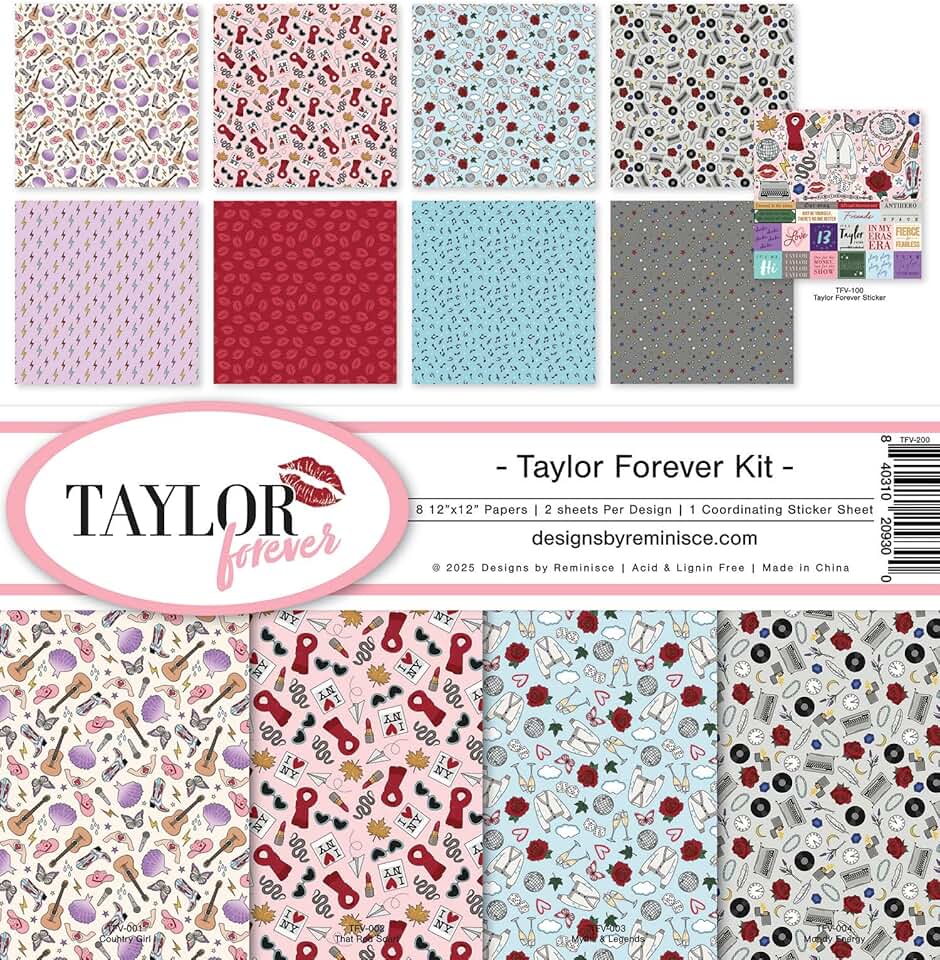Reminisce Taylor Forever Scrapbook Kit