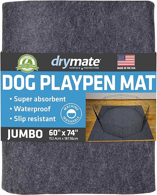 Large Waterproof Dog Playpen Mat for Training