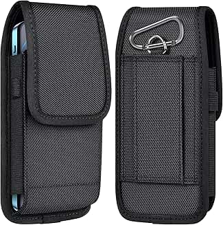 Nylon Belt Cell Phone Pouch for iPhone and Galaxy