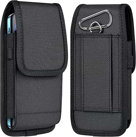 Nylon Belt Cell Phone Pouch for iPhone and Galaxy