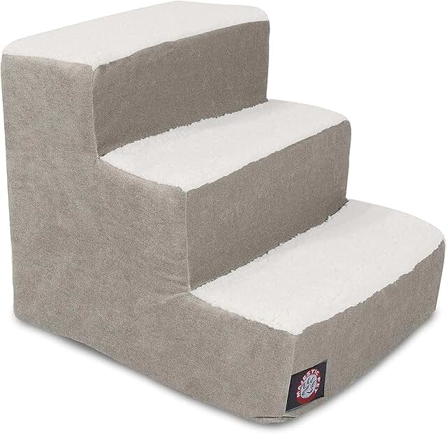 Soft Sherpa Pet Stairs for Dogs and Cats