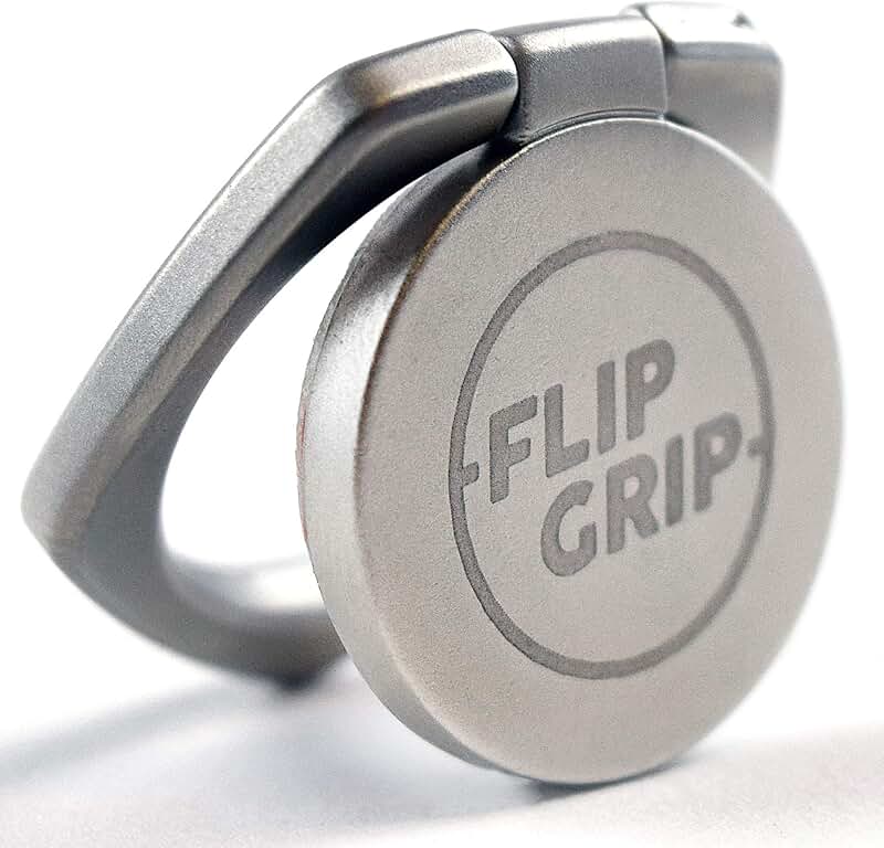 Universal FlipGrip Phone Ring Holder and Stand
