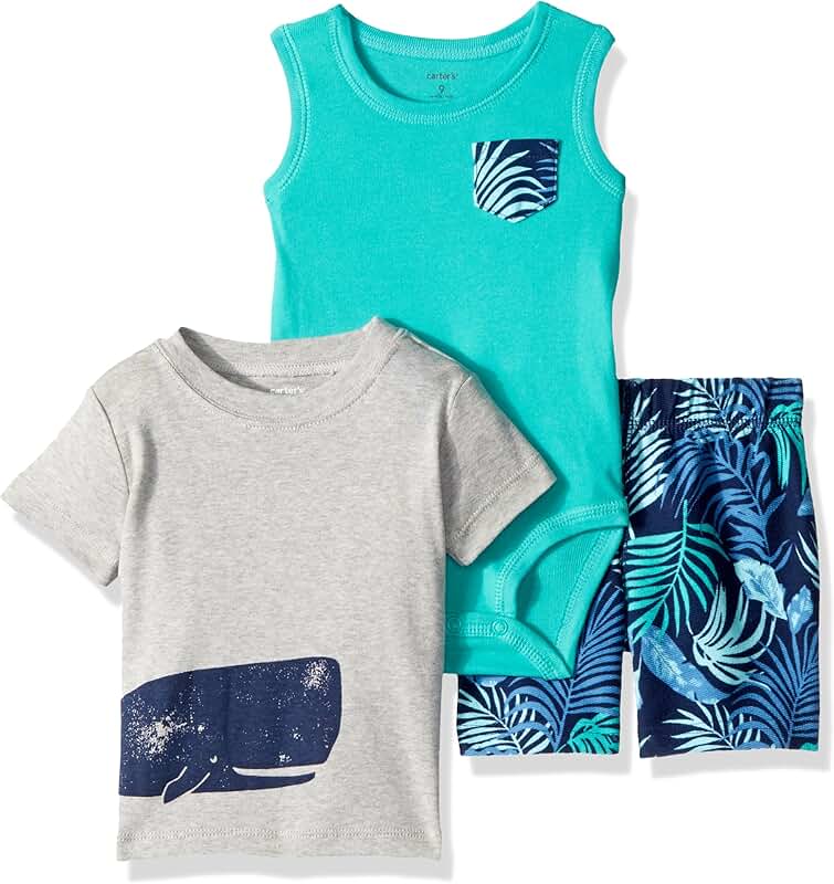 Baby Boys' Diaper Cover Sets