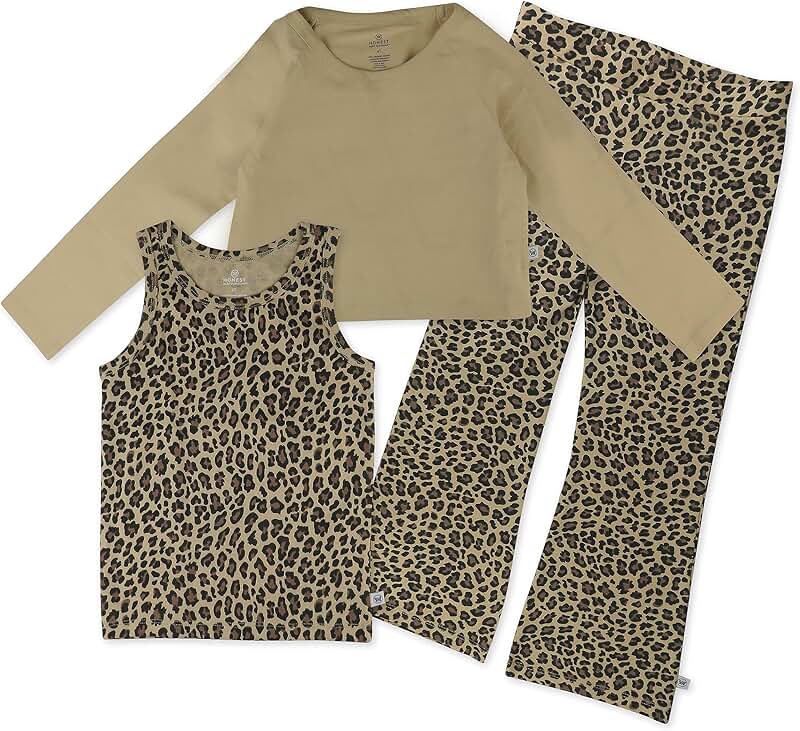 Organic Cotton Baby and Toddler Girl Outfit Sets