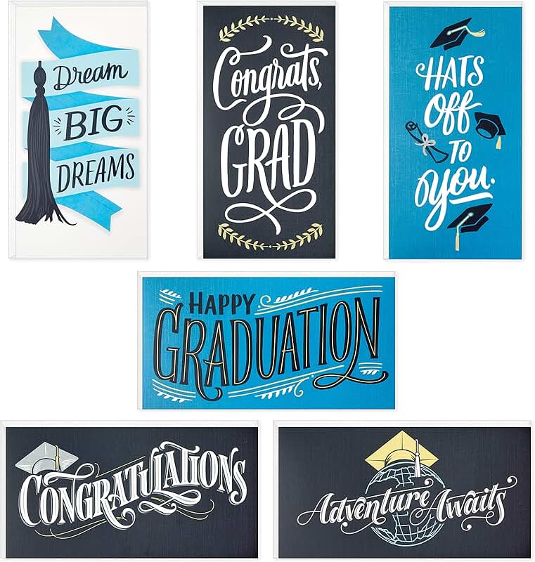 Graduation Money and Gift Card Holders Set