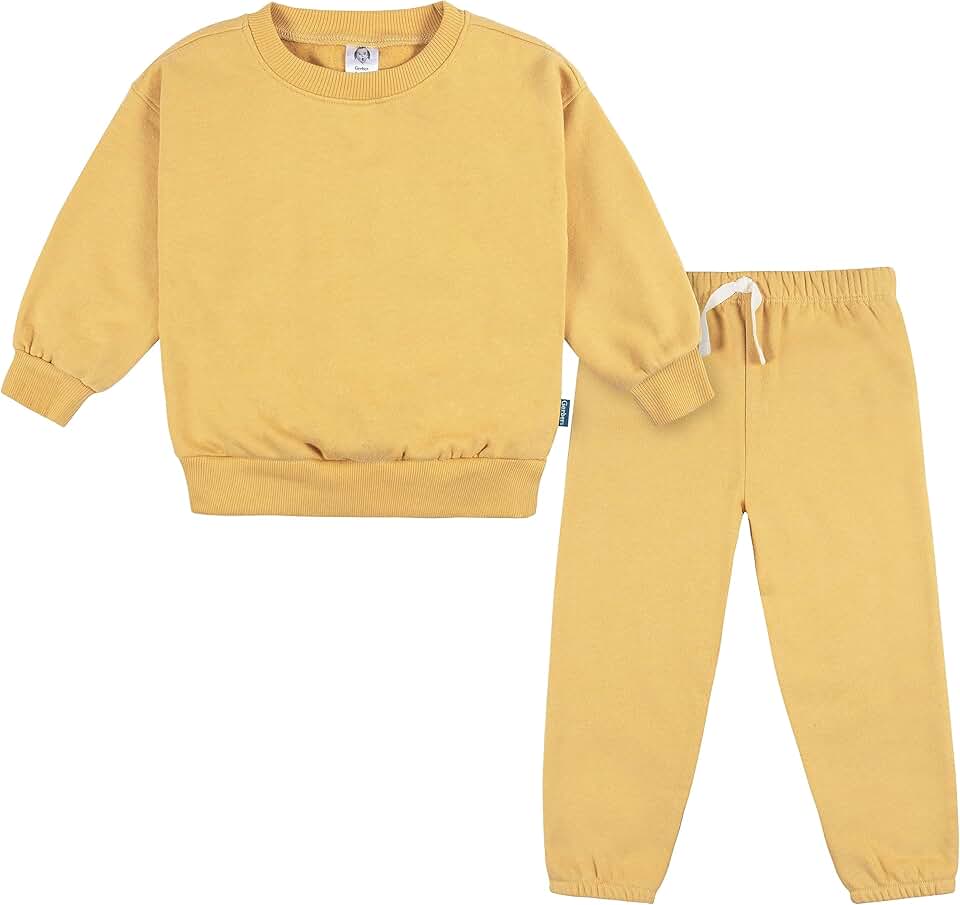 Baby Girls' Fleece Sweatshirt and Jogger Set