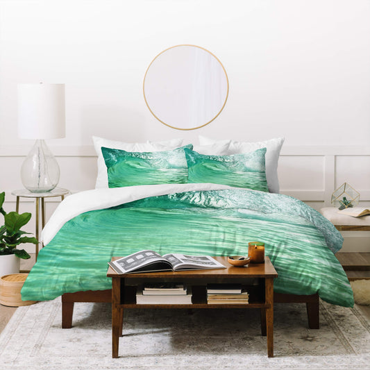 Lisa Argyropoulos Within The Duvet Set with Pillow Sham, Twin, Green