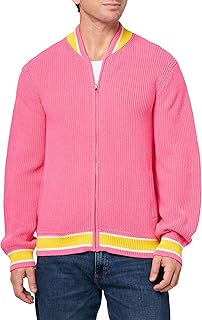 Men's Ribbed Bomber Jacket