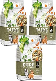 Pure Rabbit Food Mix with Seeds and Hay, 4.4 lbs