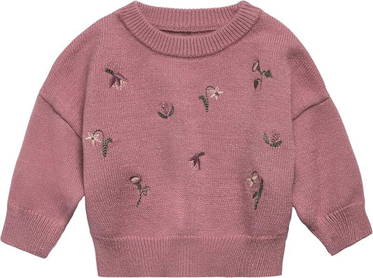 Baby Embroidered Knit Sweater