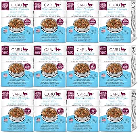 Caru Real Turkey Stew - 12 Pack