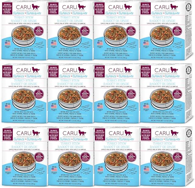 Caru Real Turkey Stew - 12 Pack
