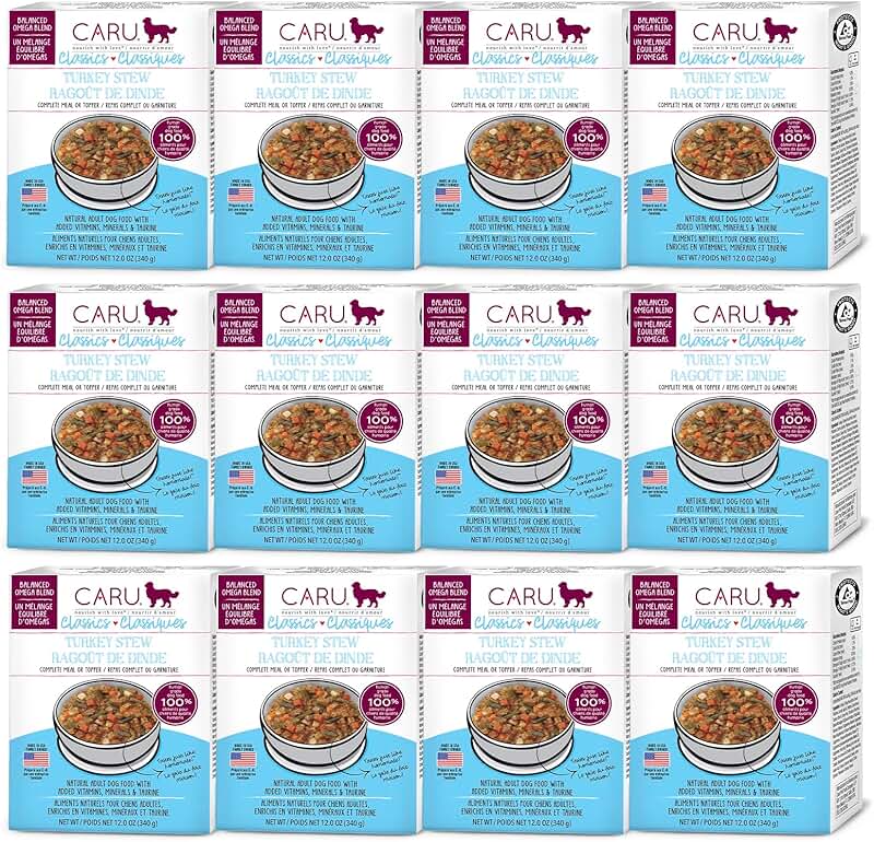 Caru Real Turkey Stew - 12 Pack