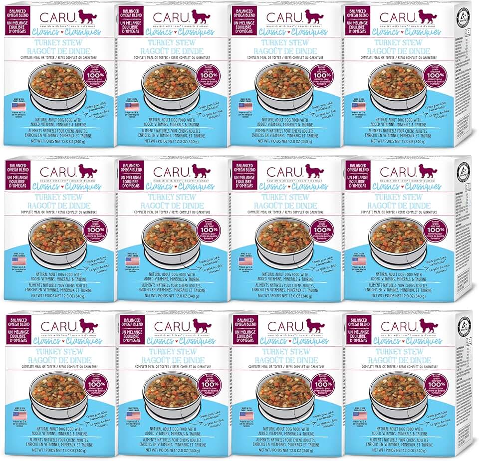 Caru Real Turkey Stew - 12 Pack
