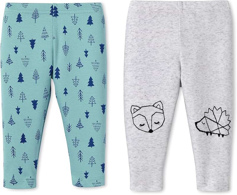 Baby Girls' Comfortable Leggings Pack