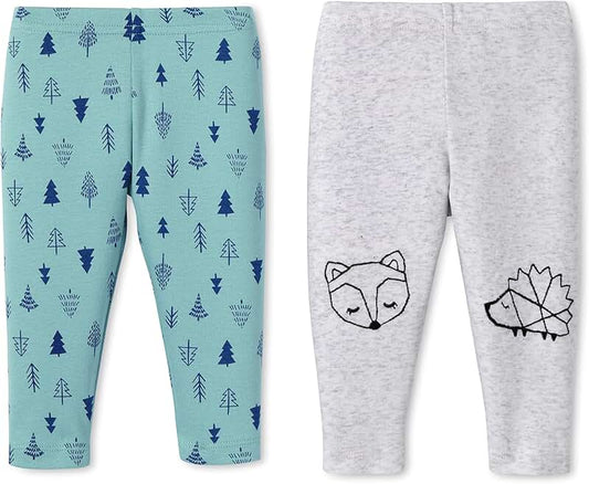 Baby Girls' Comfortable Leggings Pack