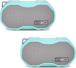 Wireless Waterproof Portable Speaker, Deep Bass, 2 Pack