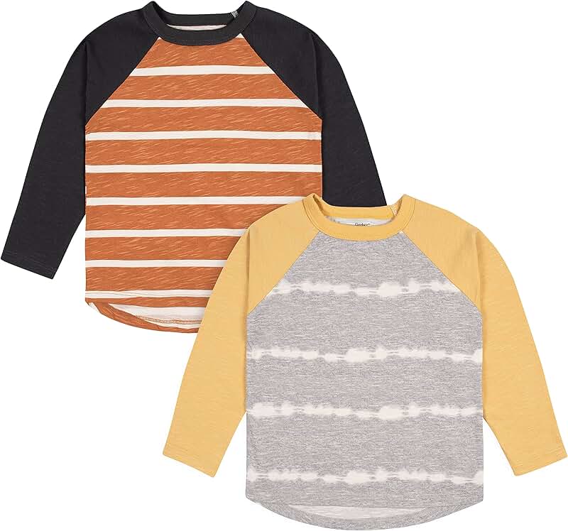 Baby Boys Long Sleeve Pocket T-Shirt Set