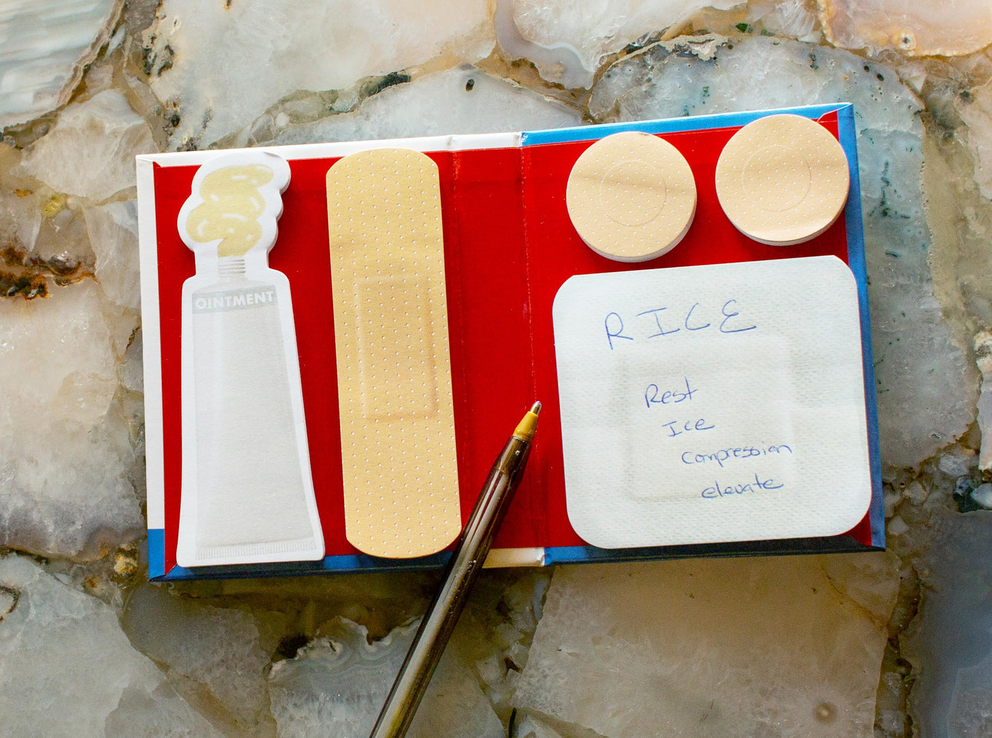 Medical Care Themed First Aid Notes Booklet