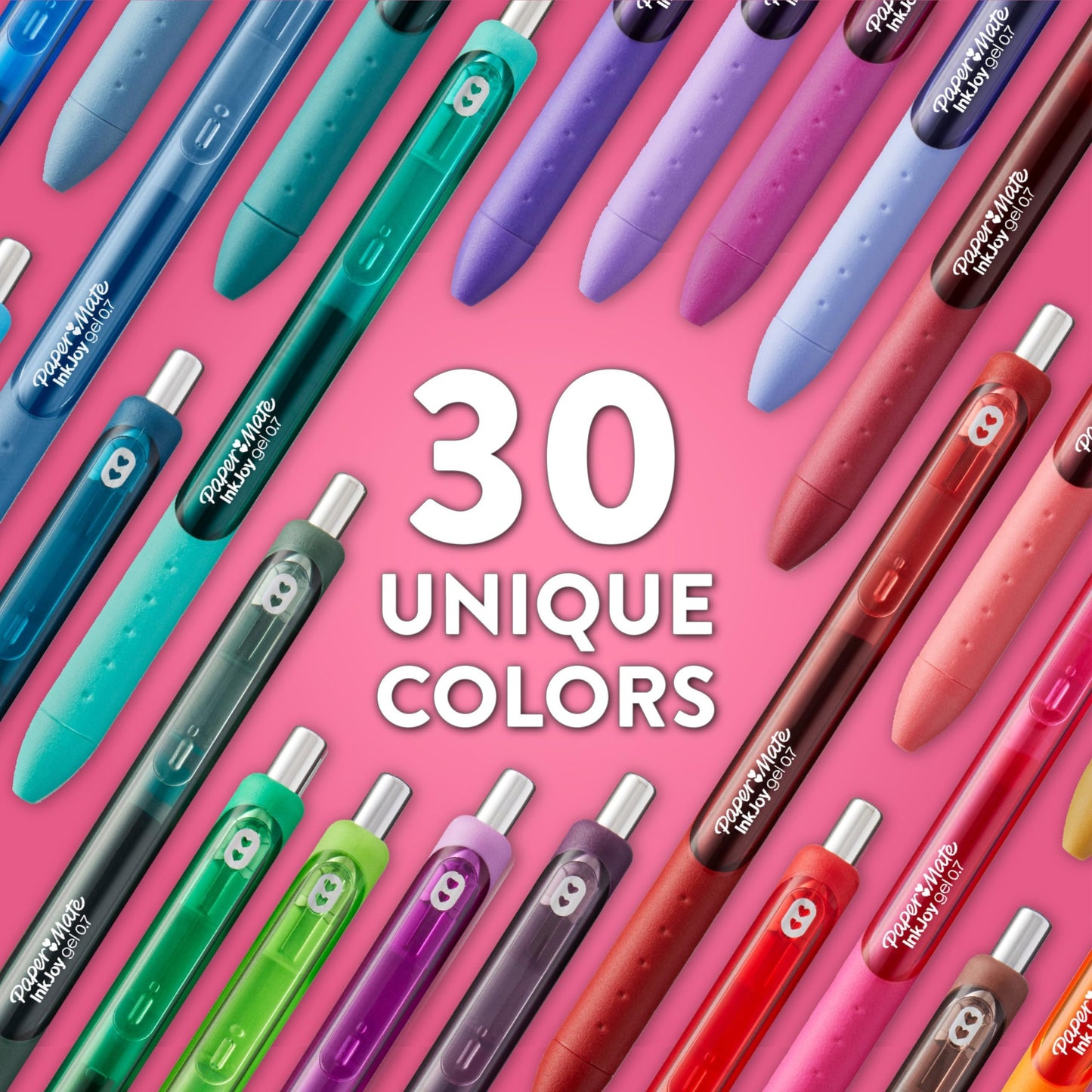 10 Assorted Gel Pens with Medium Point