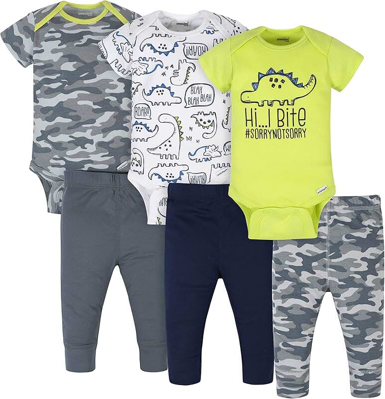 Baby 3-Piece Outfit Set for Newborn to 12 Months