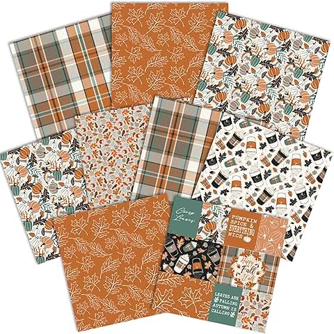 12x12 Decorative Double-Sided Paper Pack for Crafts