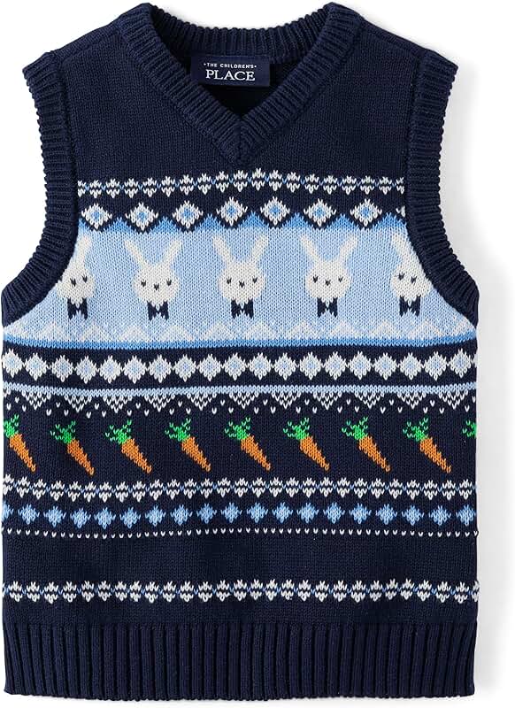 Baby Boys and Toddler Pullover Sweater Vest