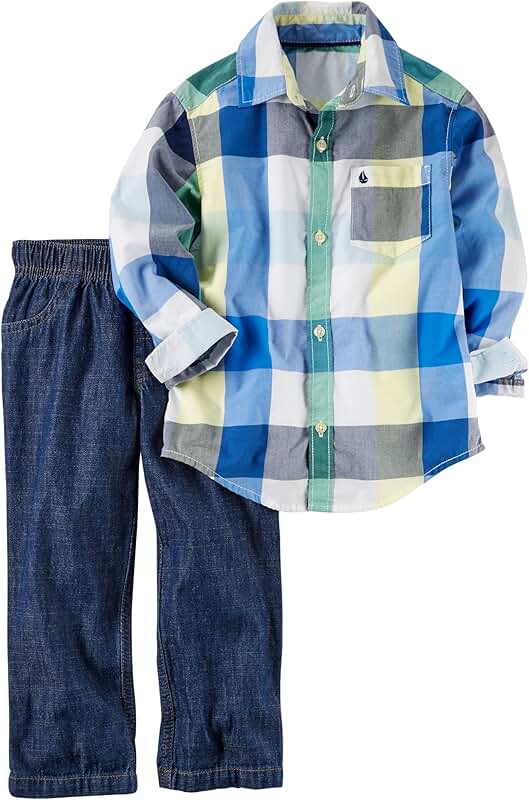 Baby boys' 2-piece playwear set