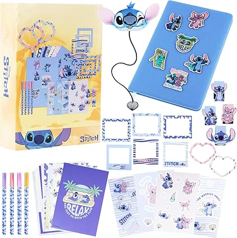 Kids' Stitch Scrapbook Kit with Notebook and Art Supplies